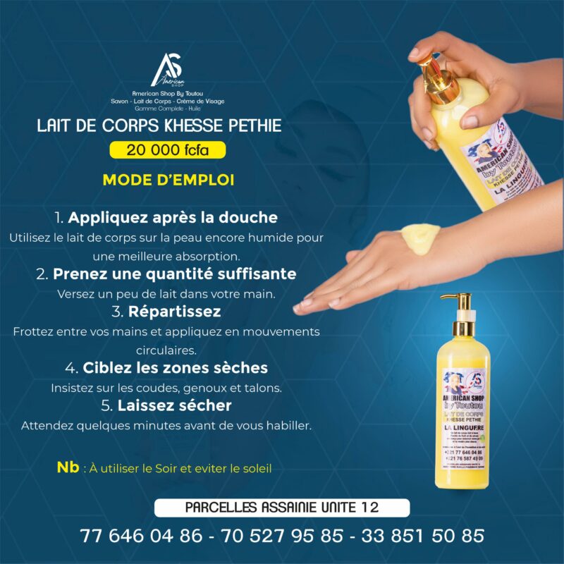 Lait de Corps Khesse Pethie – Image 2